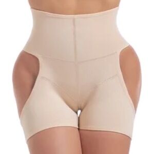 Shapewear Nude Color Stomach Slimming Waist Trainer Hip Volumizing Faja Corset